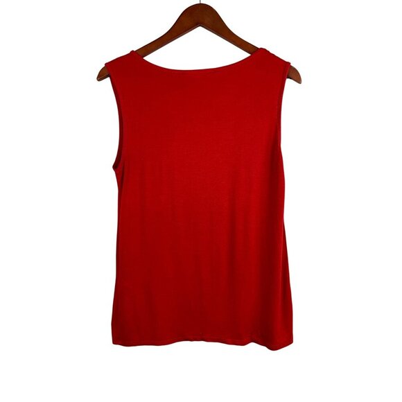 Anthony Originals Red Sleeveless Tank Top XS Rayon/Spandex - Picture 2 of 4